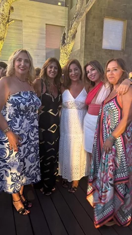 Sunset Gathering at Karam Residence in Amchit
